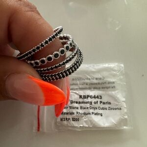 Bomb Party RBP6443 “DREAMING OF PARIS” Black Onyx